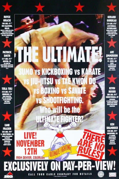 Poster for UFC 1: The Beginning