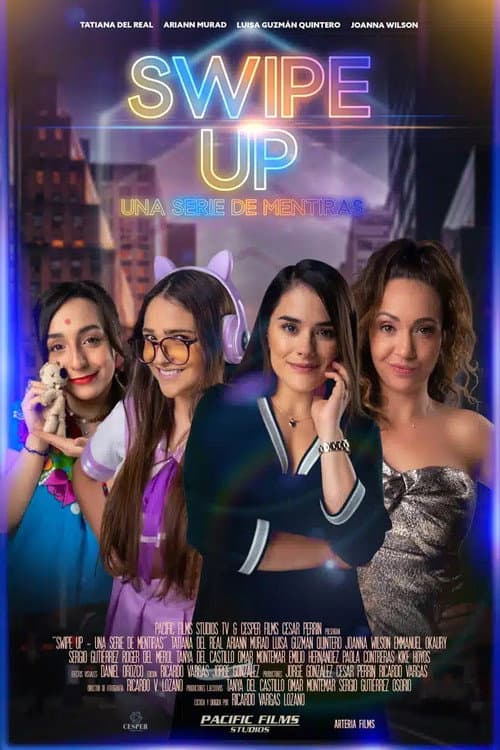 Poster for Swipe Up! Una serie de mentiras
