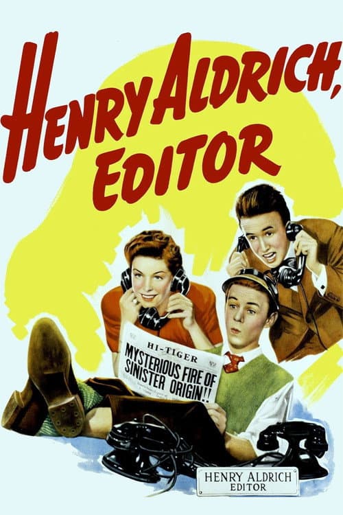 Постер до фільму «Henry Aldrich, Editor»