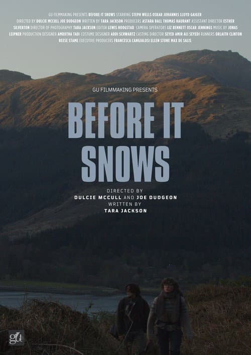Poster for Before It Snows
