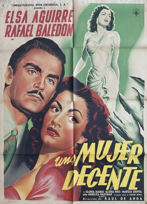 Poster for Una mujer decente