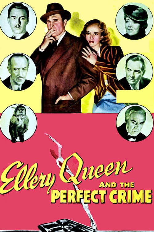 Poster for Ellery Queen and the Perfect Crime