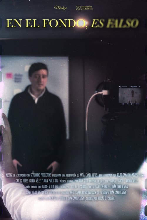 Poster for En el Fondo, es Falso