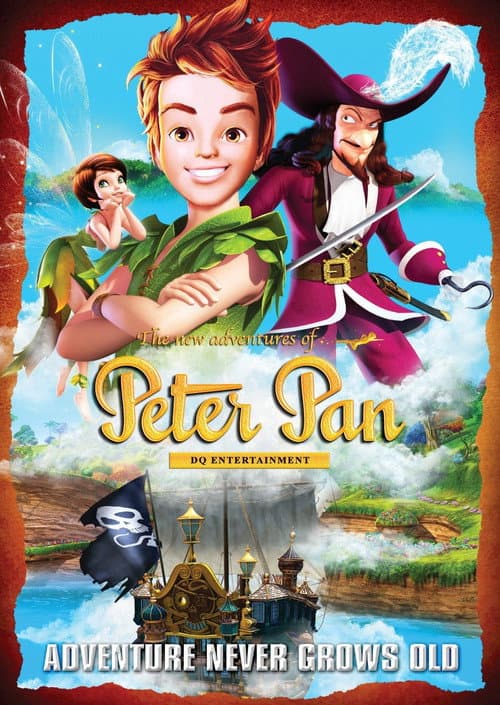 Poster for DQE's Peter Pan: The New Adventures