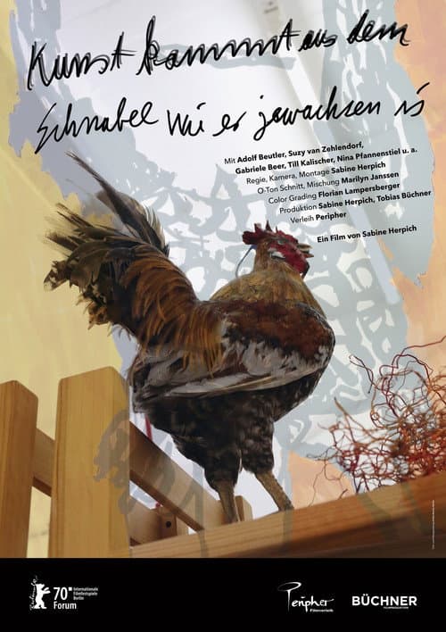 Poster for Art Comes from the Beak the Way It Has Grown