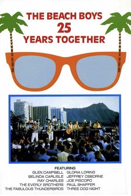 Poster for The Beach Boys: 25 Years Together - A Celebration In Waikiki