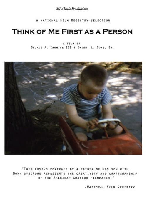 Poster for Think of Me First as a Person