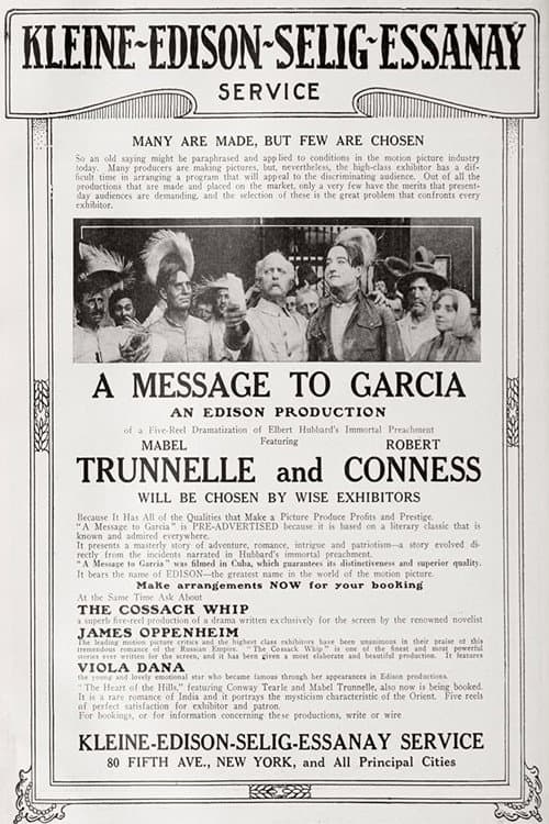 Poster for A Message to Garcia