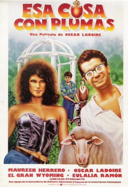 Poster for Esa cosa con plumas