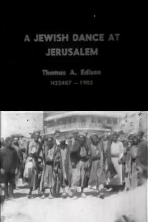 Poster for A Jewish Dance at Jerusalem