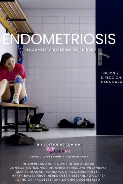 Poster for Endometriosis. Hagamos visible lo invisible