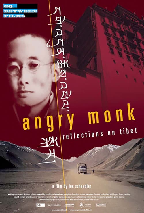Poster for Angry Monk - Reflections on Tibet