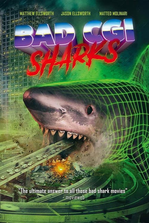 Poster for Bad CGI Sharks