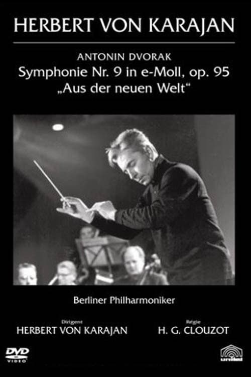 Poster for Clouzot filme Karajan : la Symphonie du Nouveau Monde de Dvořák