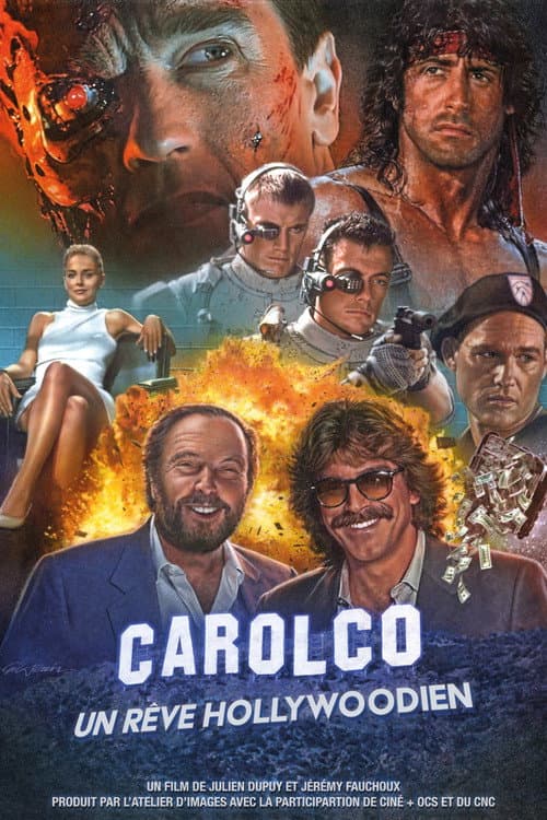 Poster for Carolco, un rêve hollywoodien