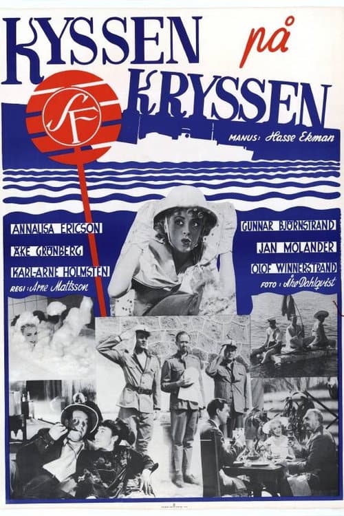 Poster for Kyssen på kryssen