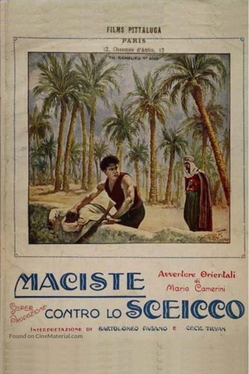 Poster for Maciste contro lo sceicco