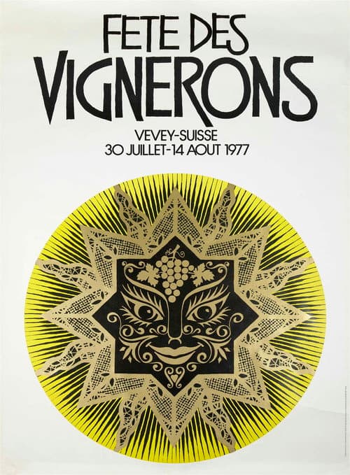 Poster for Fête des Vignerons 1977