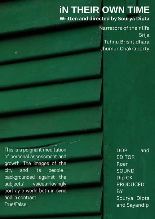 Poster for In Their Own Time