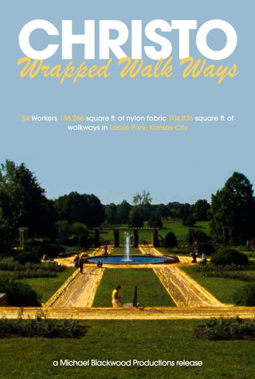 Poster for Christo: Wrapped Walk Ways