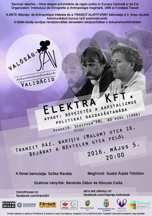 Poster for Elektra Kft. avagy: bevezetés a kapitalizmus politikai gazdaságtanába