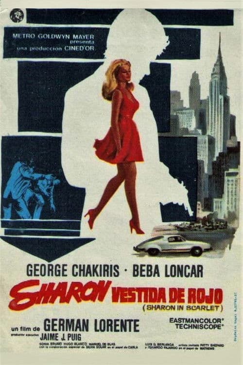 Poster for Sharon in Scarlet