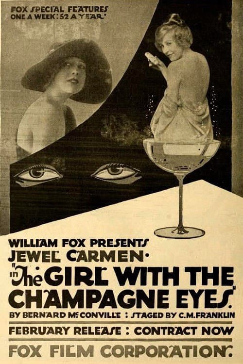 Постер до фільму «The Girl with the Champagne Eyes»