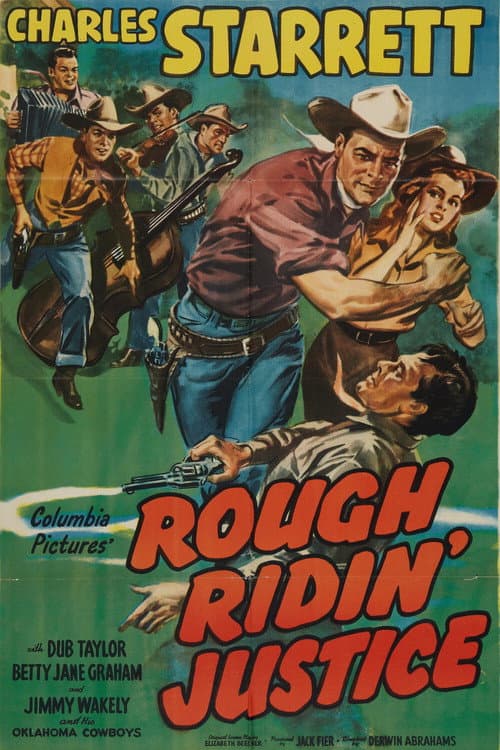 Постер до фільму «Rough Ridin' Justice»