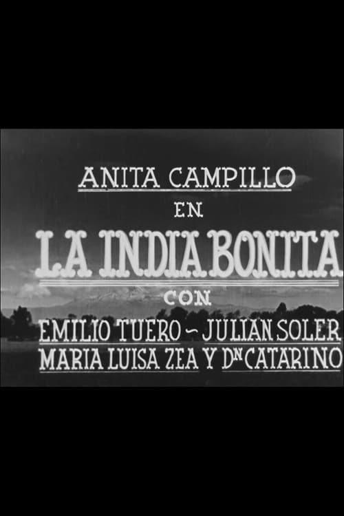 Poster for La India bonita