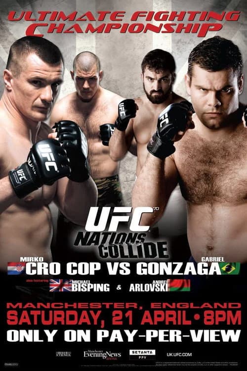 Poster for UFC 70: Nations Collide