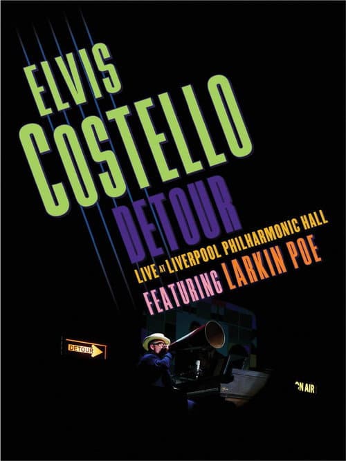 Poster for Elvis Costello - Detour Live at Liverpool Philharmonic Hall