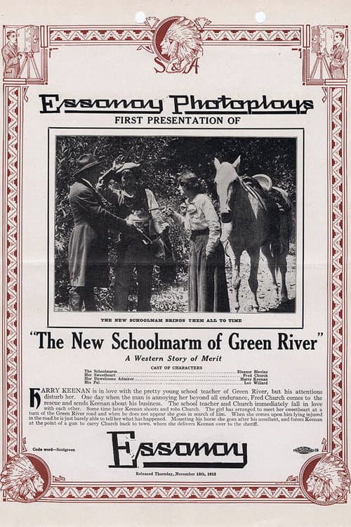 Poster for The New Schoolmarm of Green River