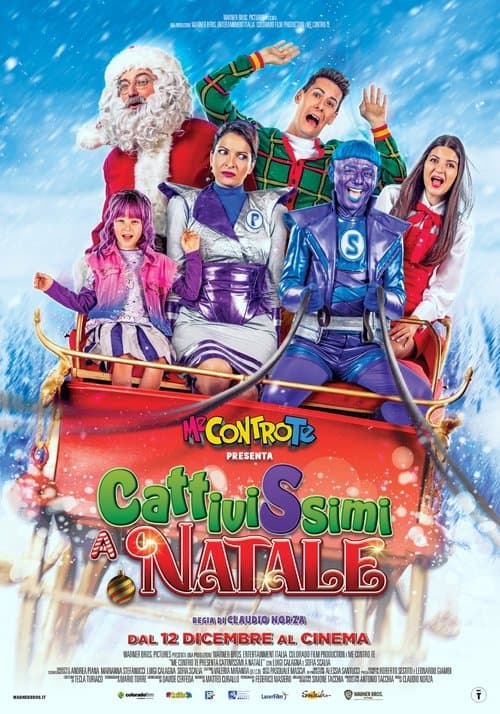 Poster for Me contro Te presenta Cattivissimi a Natale
