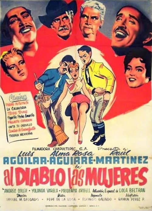 Poster for Al diablo las mujeres