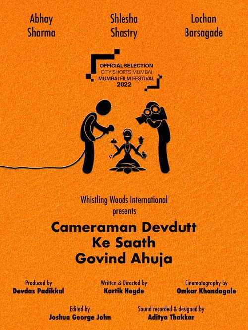 Poster for Cameraman Devdutt Ke Saath Govind Ahuja