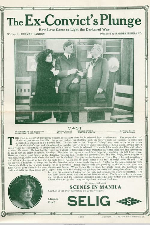 Poster for The Ex-Convict's Plunge