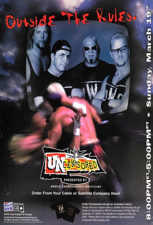 Poster for WCW Uncensored 2000