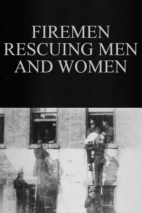Poster for Firemen Rescuing Men and Women