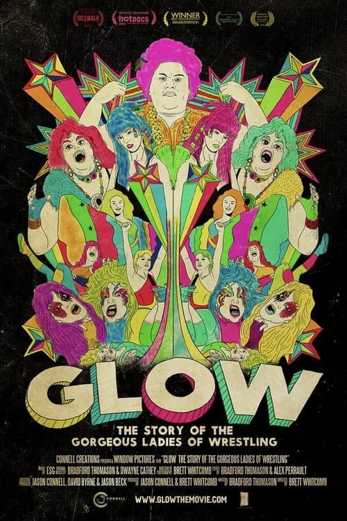 Poster for GLOW: The Story of The Gorgeous Ladies of Wrestling