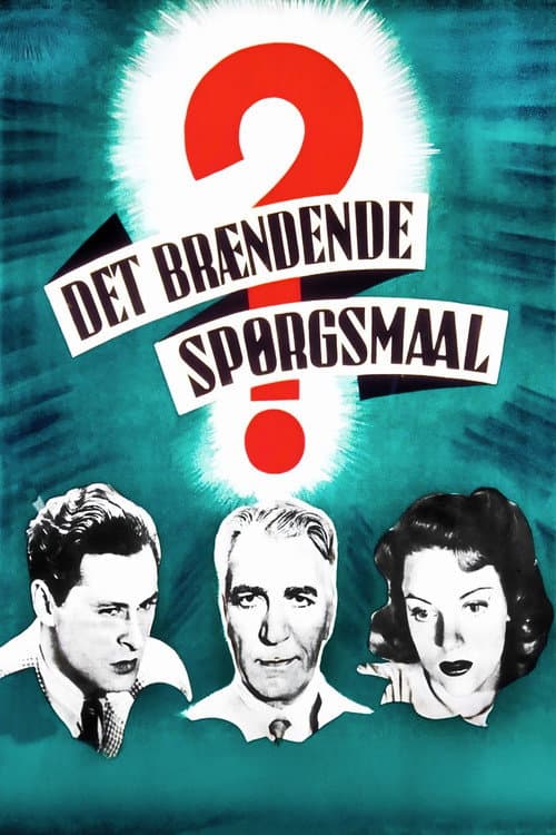 Poster for The Burning Question