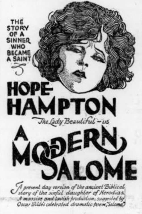 Poster for A Modern Salome