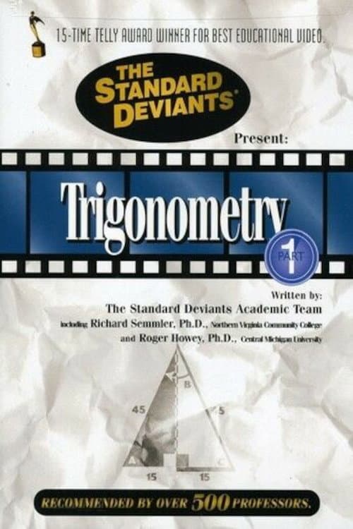 Poster for Trigonometry, Vol. 1: The Standard Deviants
