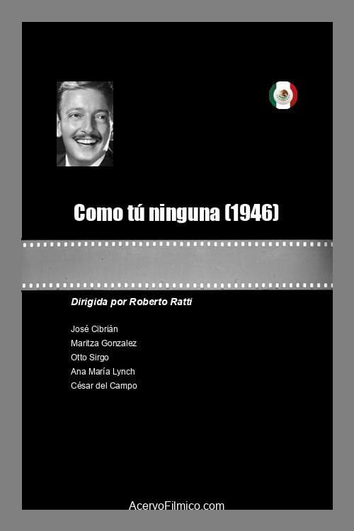 Poster for Como tú ninguna