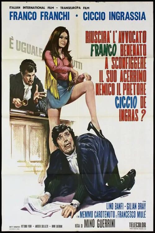 Poster for Will the Lawyer Franco Benenato Be Able to Defeat his Arch Enemy the Magistrate Ciccio De Ingras?