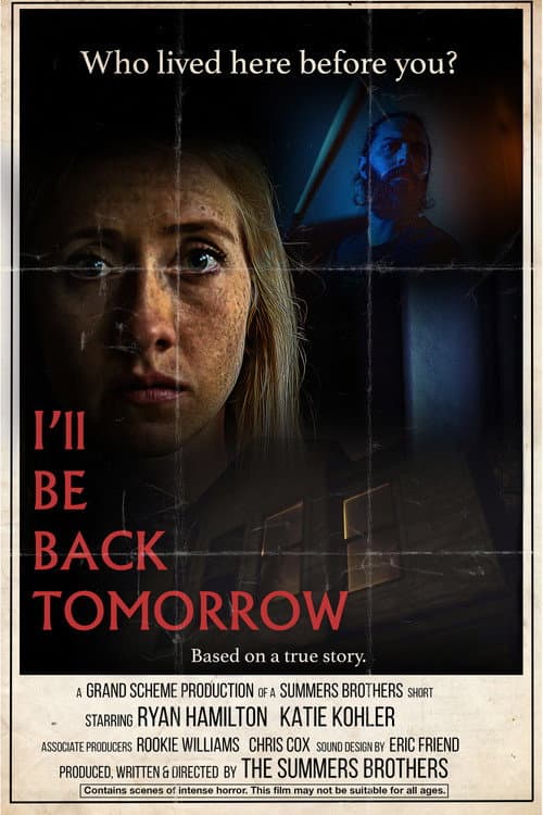 Poster for I'll Be Back Tomorrow