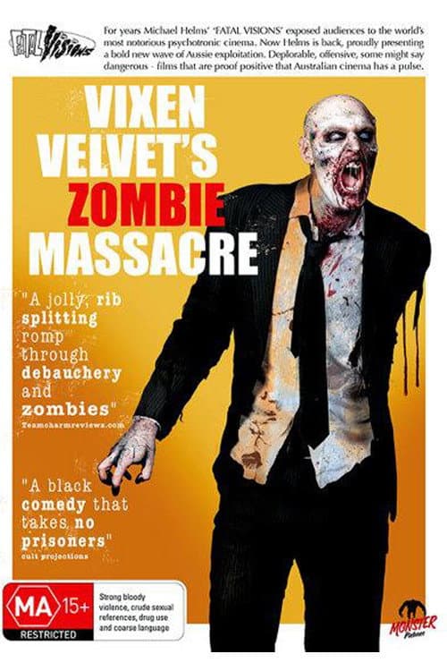 Poster for Vixen Velvet's Zombie Massacre