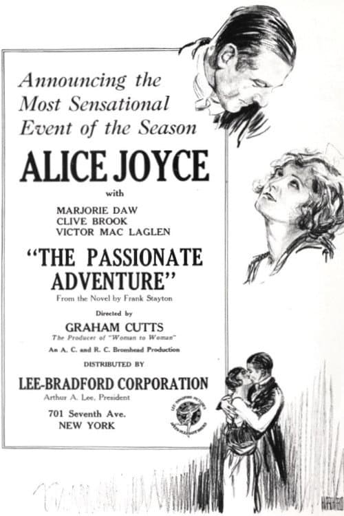 Poster for The Passionate Adventure