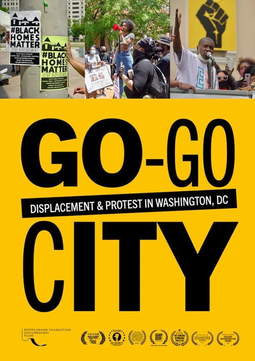 Poster for Go-Go City: Displacement & Protest in Washington, DC