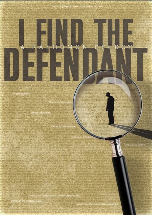 Poster for I find the Defendant