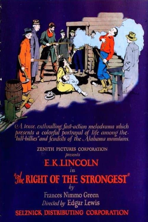 Poster for The Right of the Strongest